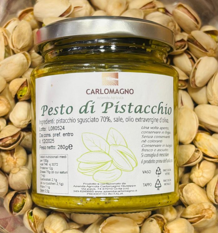 Pesto di Pistacchio salato - 70% pistacchio 280G